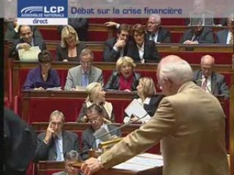 Débat sur la crise financière : Jean Pierre Brard (GDR)