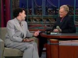 Borat Meets David Letterman