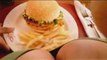 Burger  Pommes - McDonalds, Burger King, , Blond -