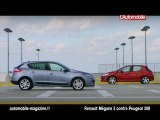 Renault Mégane 3 contre Peugeot 308