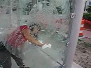 08/01/07 Gleason Work's Bus Sculpture, Step 1