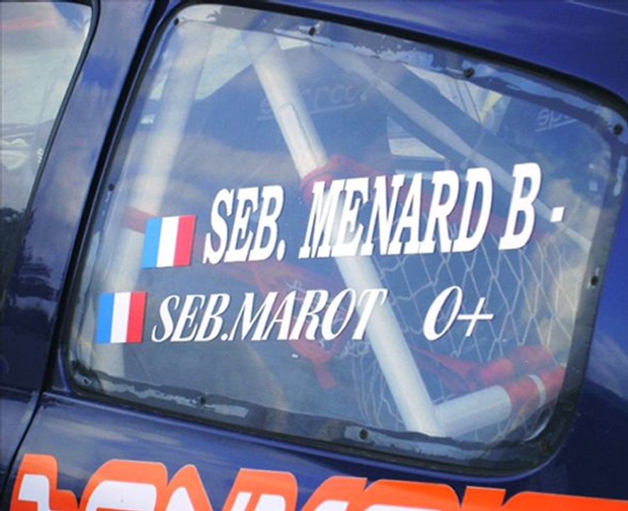 SEB MENARD ET SEB MAROT   RALLYE DE LA VIE 2008