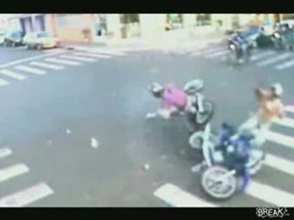 Accident de moto