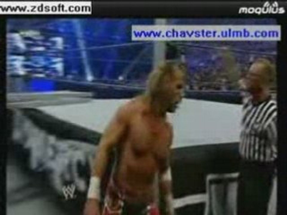Y2J vs HBK part 4/6 No mercy 2008
