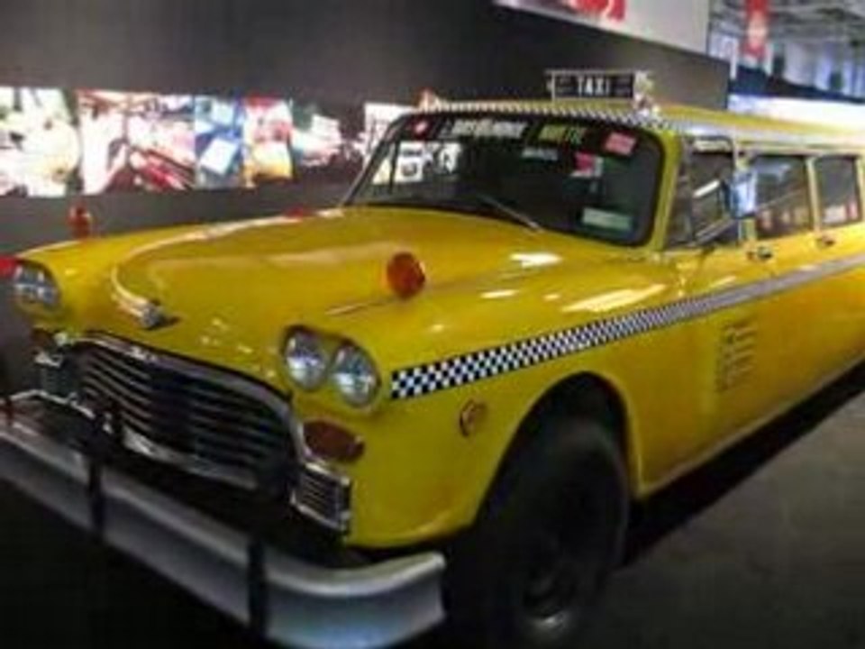 Paris Mondial de l'Automobile 2008 : ancien taxi New York
