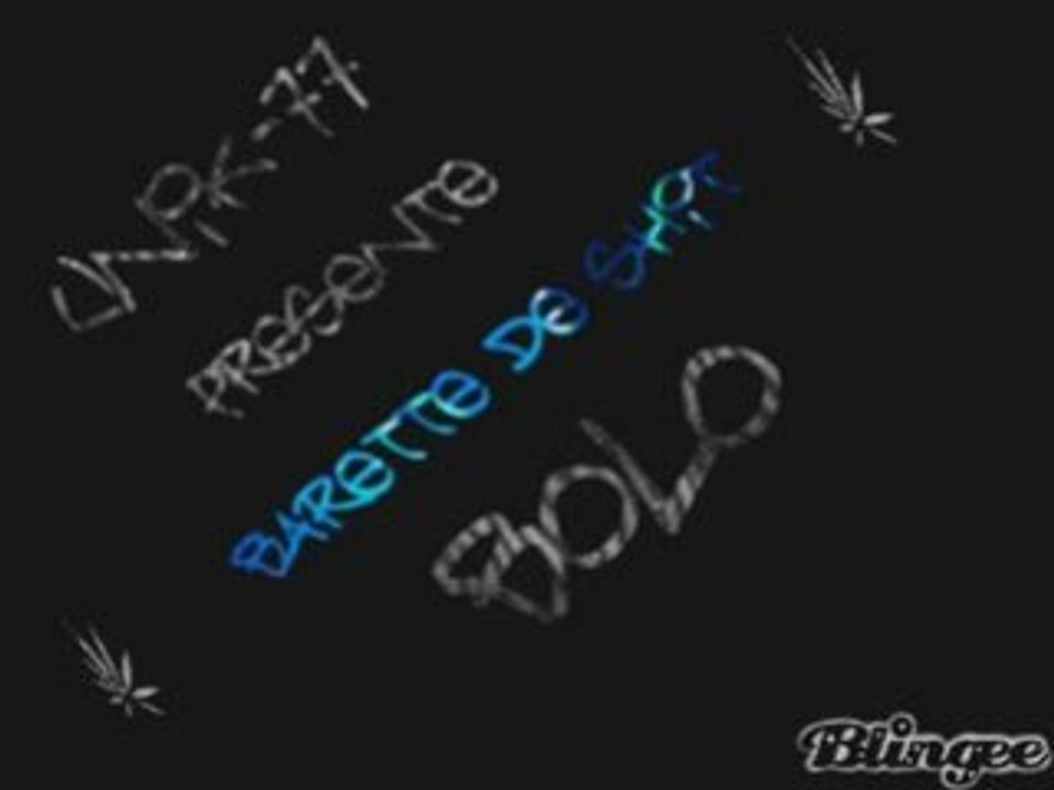 Bolo - Barette De Shit <=== INEDIT ===>