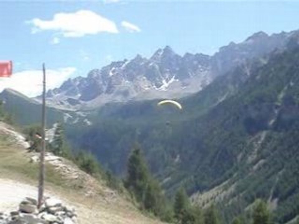 Bâptème de l'air en parapente d'André 08/08