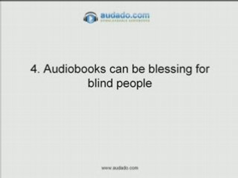 5 good reasons for choosing audiobooks online