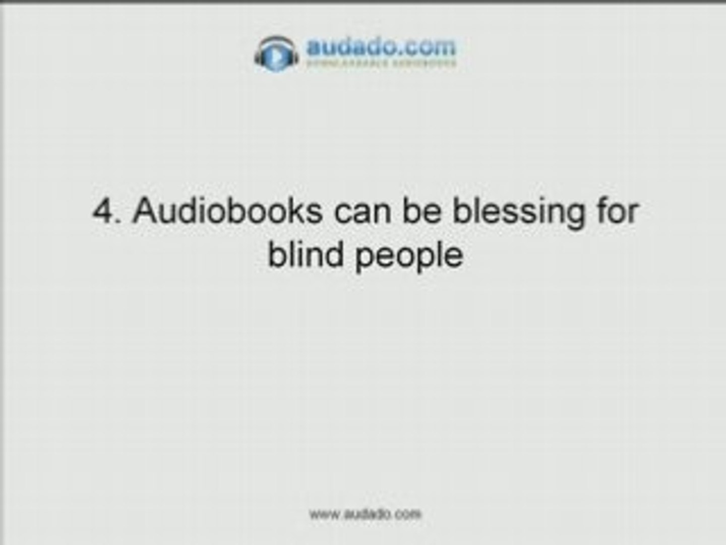⁣5 good reasons for choosing audiobooks online