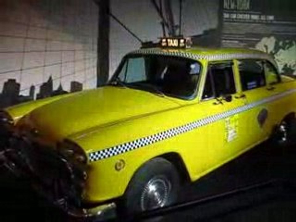 Paris Mondial de l'Automobile 2008 : ancien taxi New York