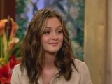 Leighton Meester at Mike and Juliet talk show