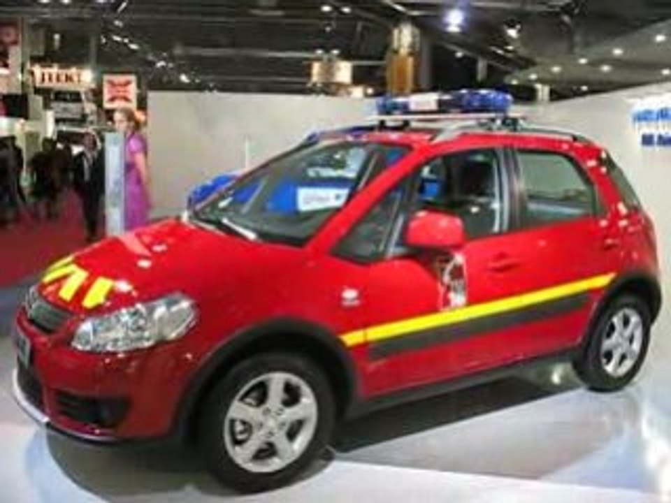 Paris Mondial de l'Automobile 2008 : pompiers