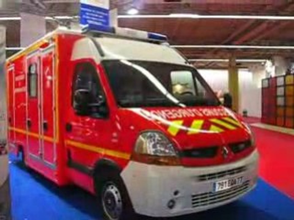 Paris Mondial de l'Automobile 2008 : Pompiers VSAV