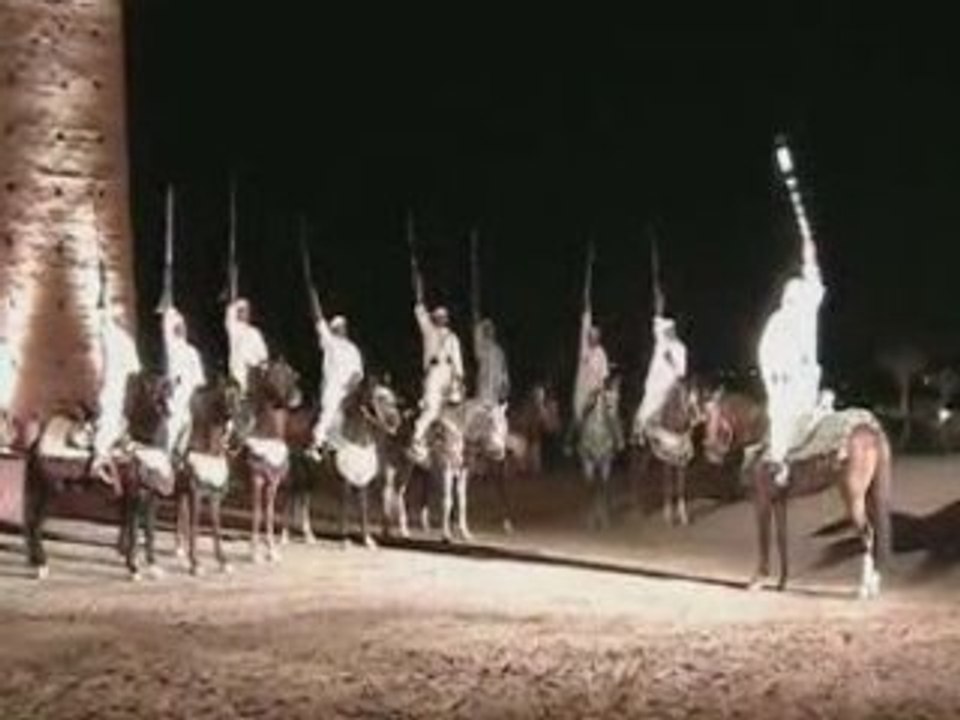 diner spectacle fantasia maroc