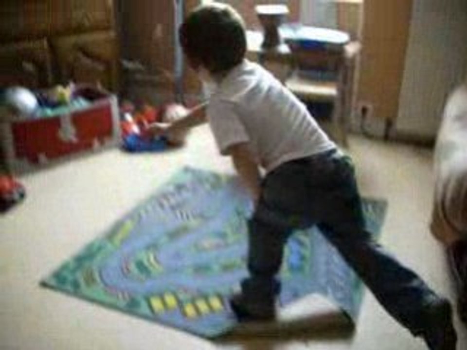 Théo qui fait le fou