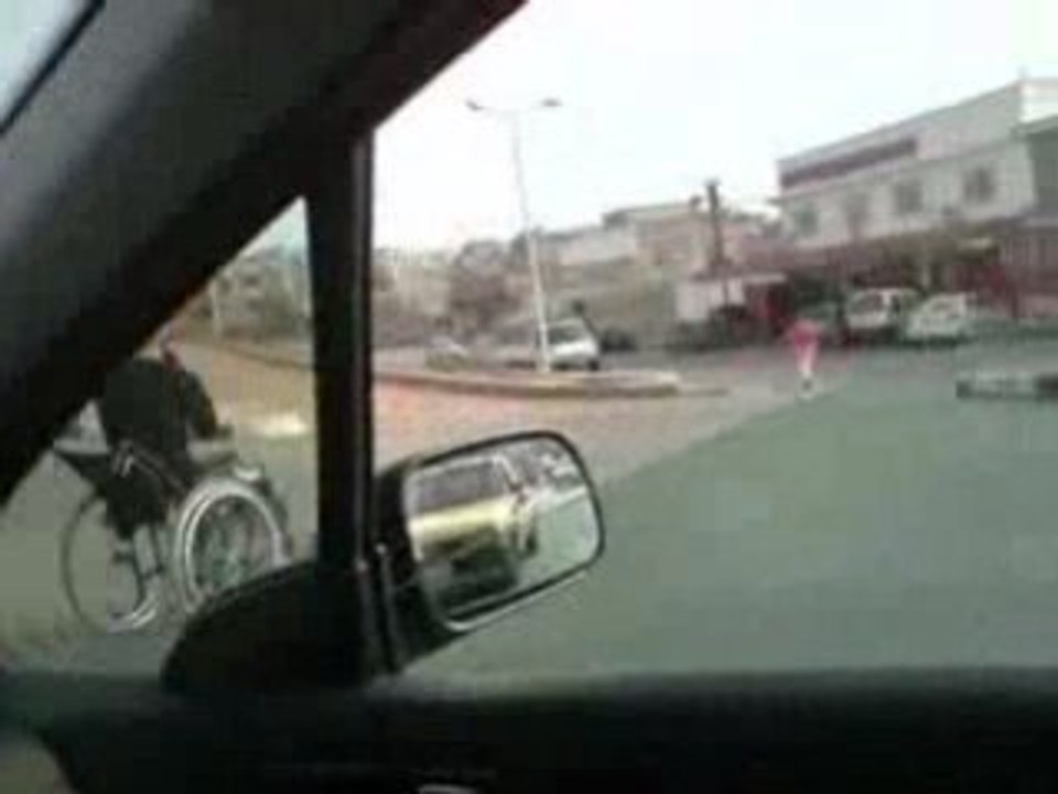 Handicapé en sens inverse