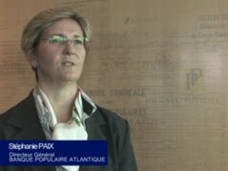 Stéphanie Paix, DG Banque Populaire Atlantique