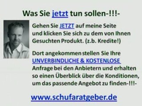 schweizer kredit ohne schufa auskunft Ratgeber Video!