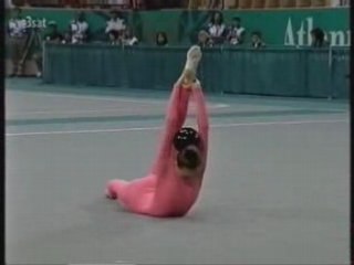 Amina Zaripova  Qualifs Ballon JO Atlanta 1996