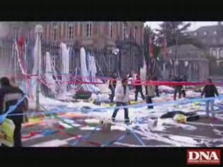 Manifestation devant la préfecture des salariés d'Alplast