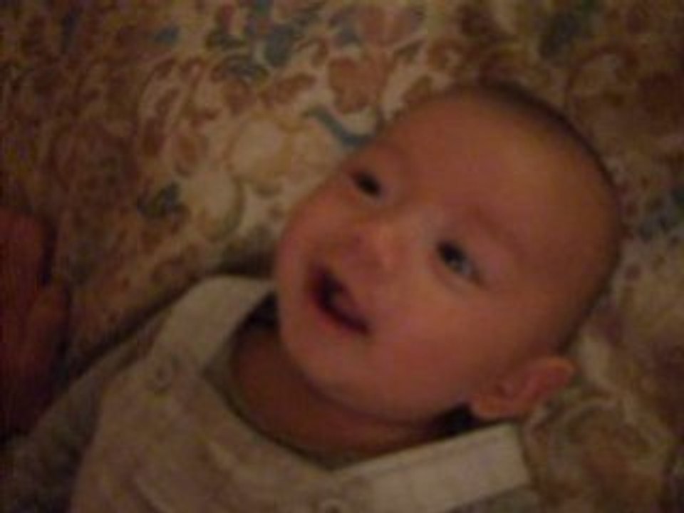 Elio laughing - 3 months old