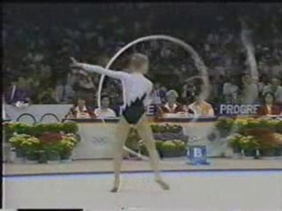 Marina Lobatch ruban JO Finale 1988