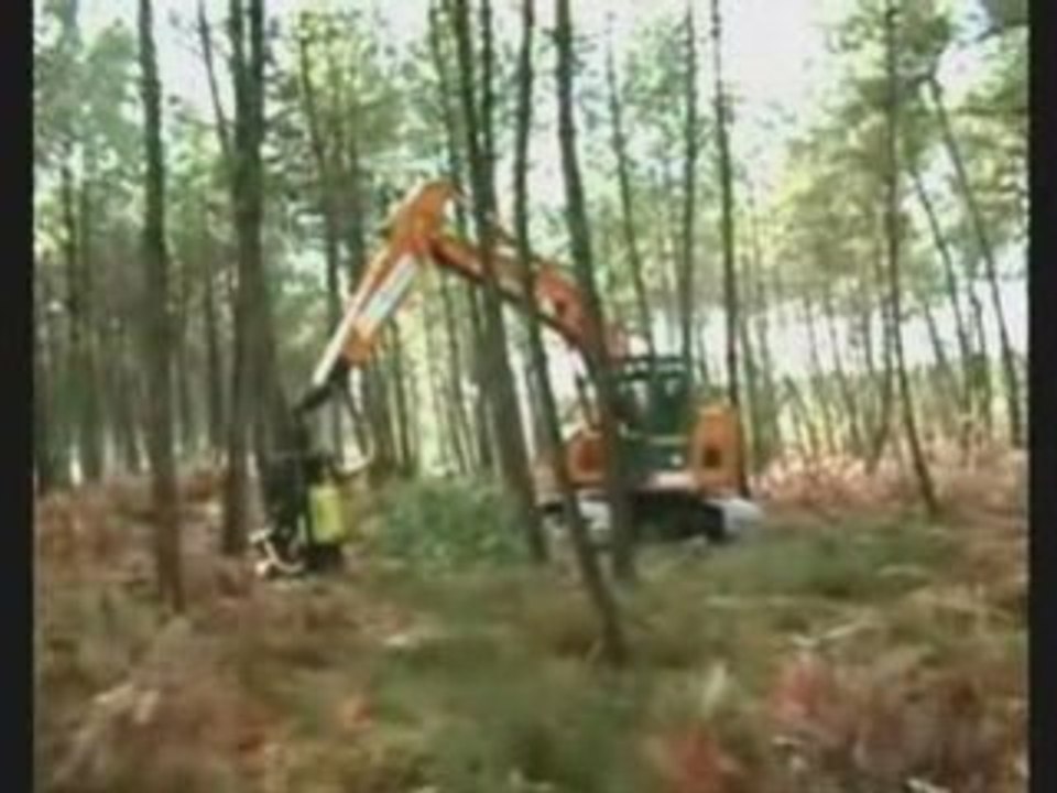 AFM on excavator harvesters in thinnings