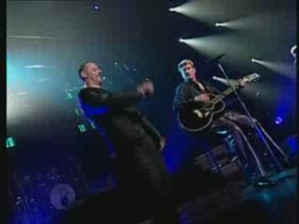 Johnny et Jean Reno " La musique que j'aime"  -Montréal