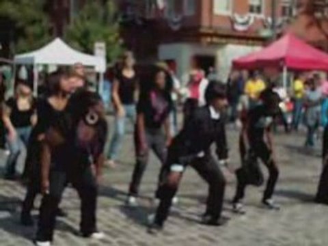 Thriller Meets Edgar Allen Poe Flash Mob Nevermore2009.com