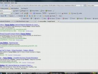 (Tracey Walker) Google Search Result