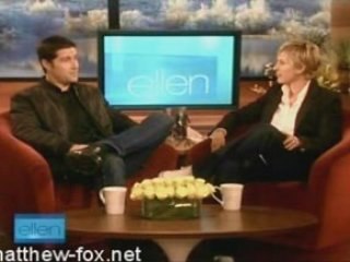 Matthew Fox on Ellen DeGeneres Show (2007)