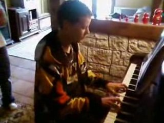 Nicolas au piano "Dernière Danse"