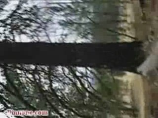 Unicycle Moron Crashes Hard on Deck