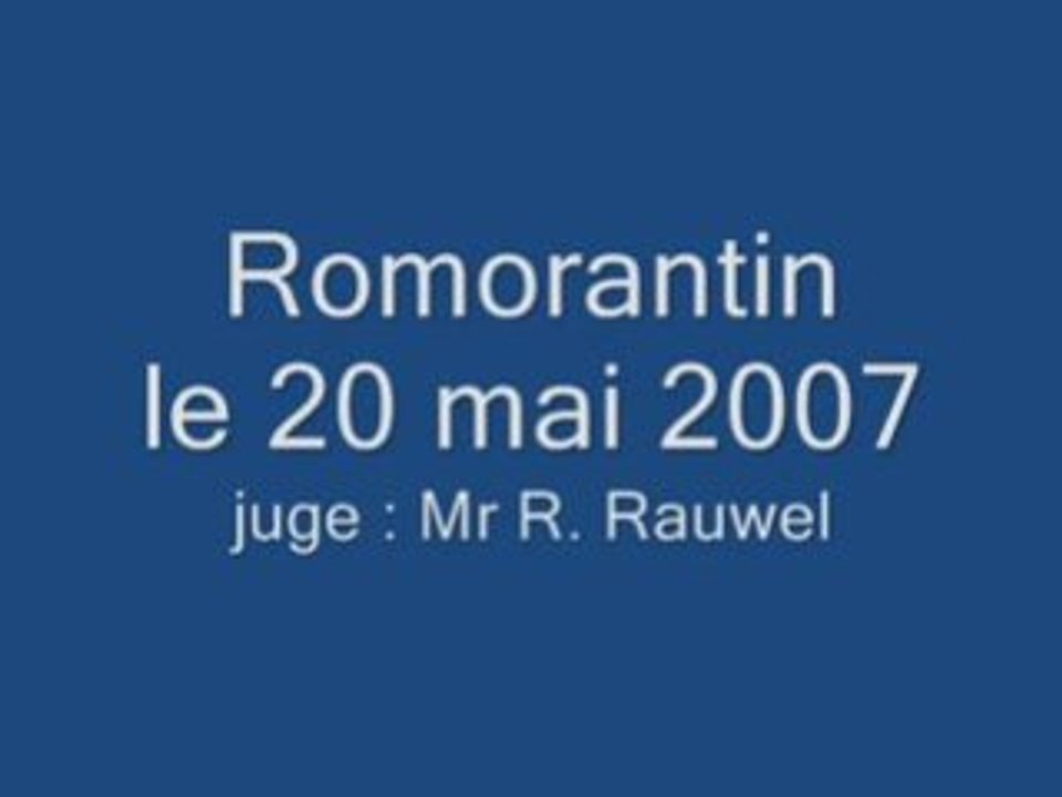 romorantin le 20 mai 2007
