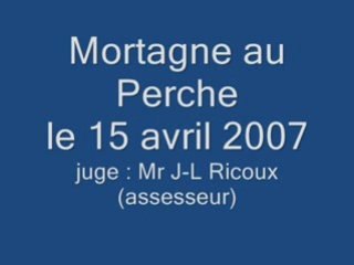 mortagne au perche le 15 avril 2007