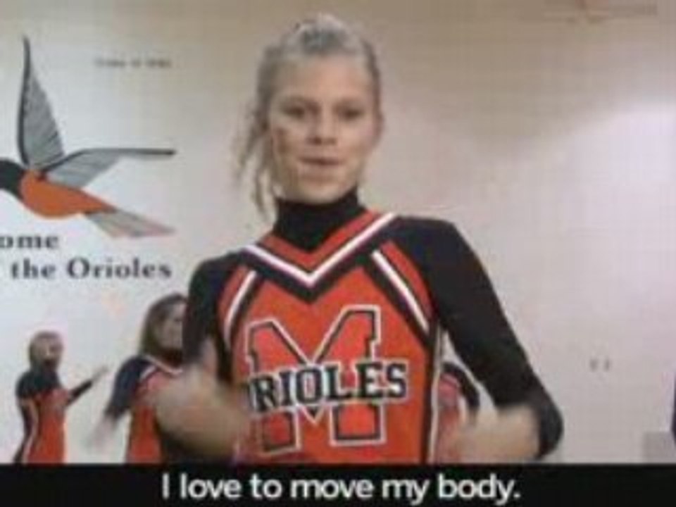 Frederick, Maryland School for the Deaf Cheerleaders