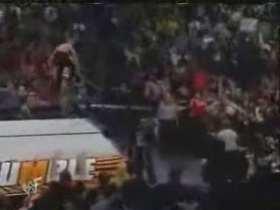 Maven eliminates The Undertaker from The Royal Rumble