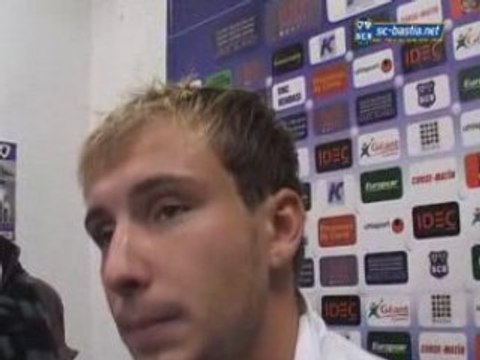 L2 / 2008-09 - Bastia 0-0 Dijon : La réaction de Genest