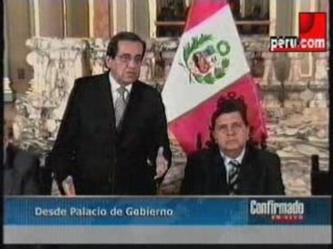 Jorge del Castillo y ministros dejan Gabinete Ministerial