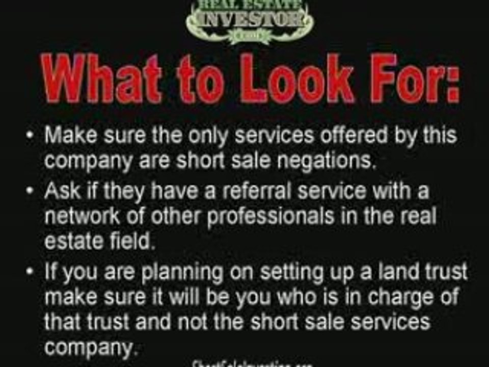 Short Sale Services Help with Debt Negotiations