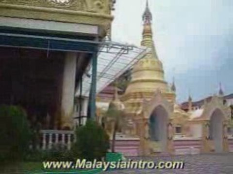 Burmese Temple at Pulau Tikus, Penang, Malaysia
