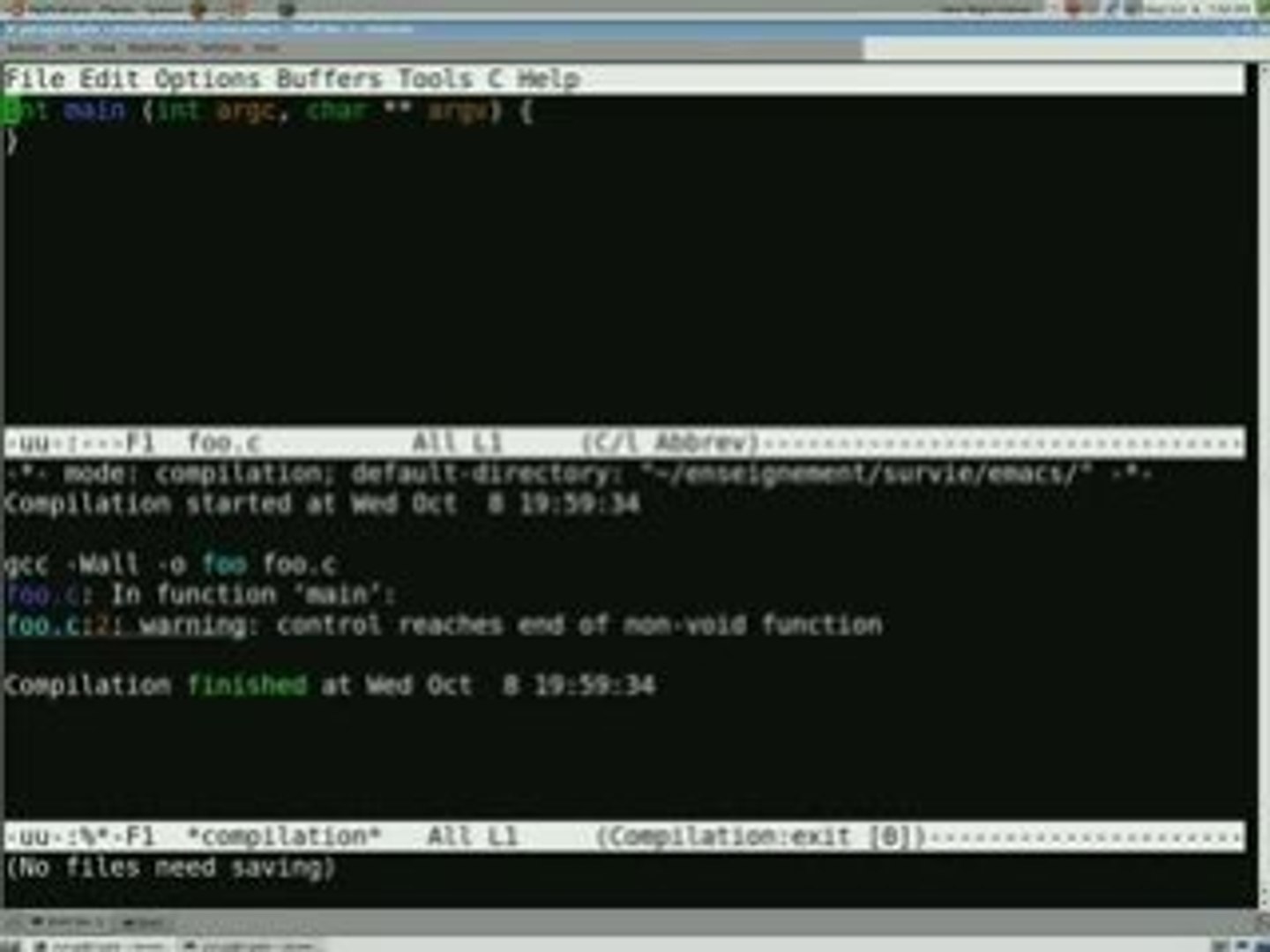 ⁣Emacs-compiler