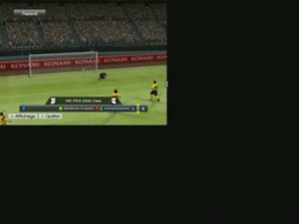 1ere vidéo pes 2009 démo le 11/10/08