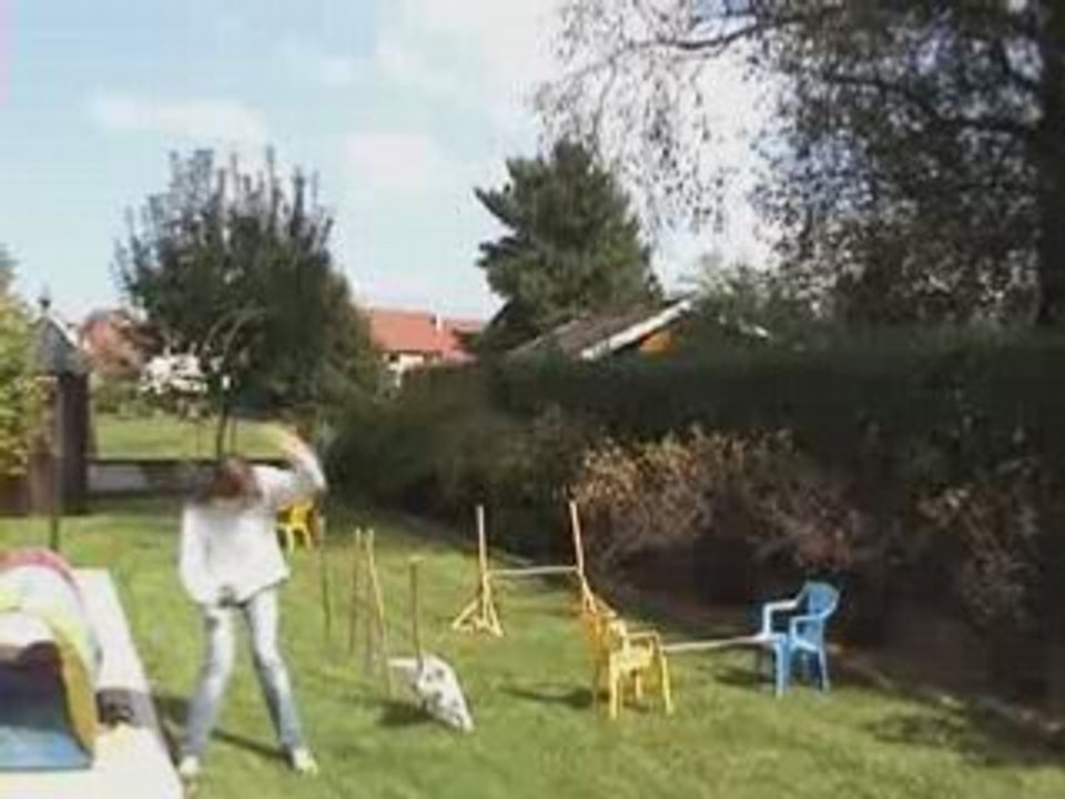 Valy_Entraînement slalom