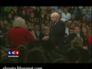 J'ai peur de Barak Obama Parce Que c'est un Arabe