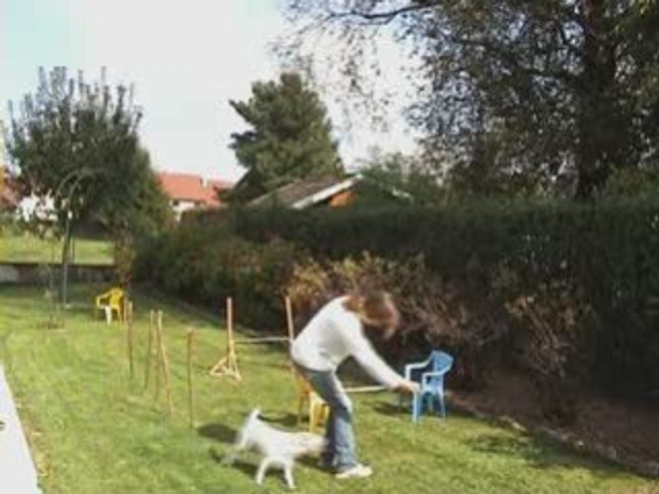 Valy_Entraînement slalom
