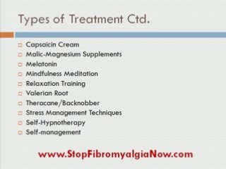 Fibromyalgia Treatment – Treatment Options