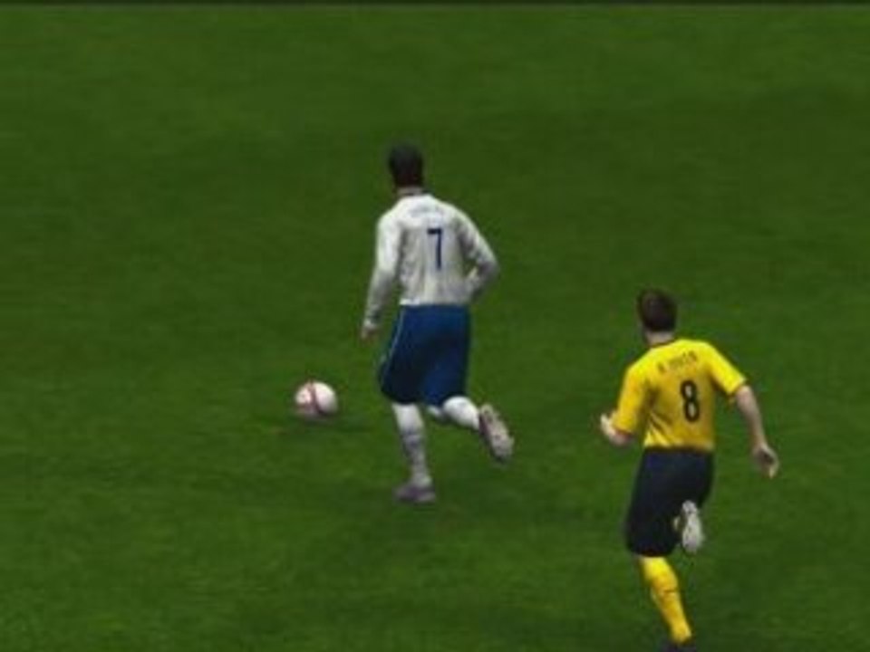 PES 2009 C.Ronaldo show and goal