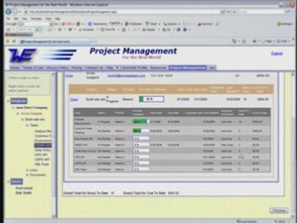 Collaborating with others in Project Management