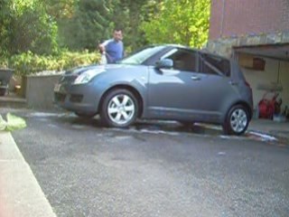 Pré-Lavage de la voiture de madame 2